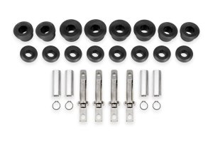 Chevrolet Corvette Control Arm Bushing Kit - Front Upper & Lower - BMR Suspension - Delrin - `14-`19